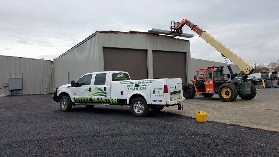 Steel Master Roofing install: elkhart - Commercial