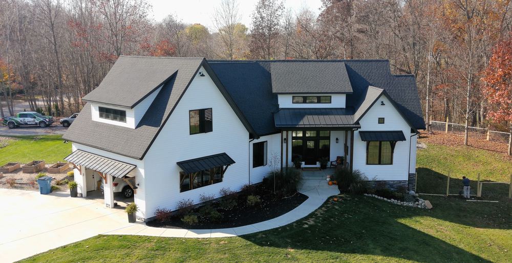 Steel Master Roofing install: Standing Seam