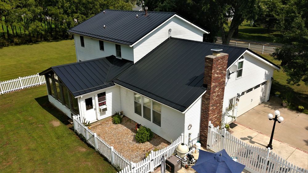 Steel Master Roofing install: goshen