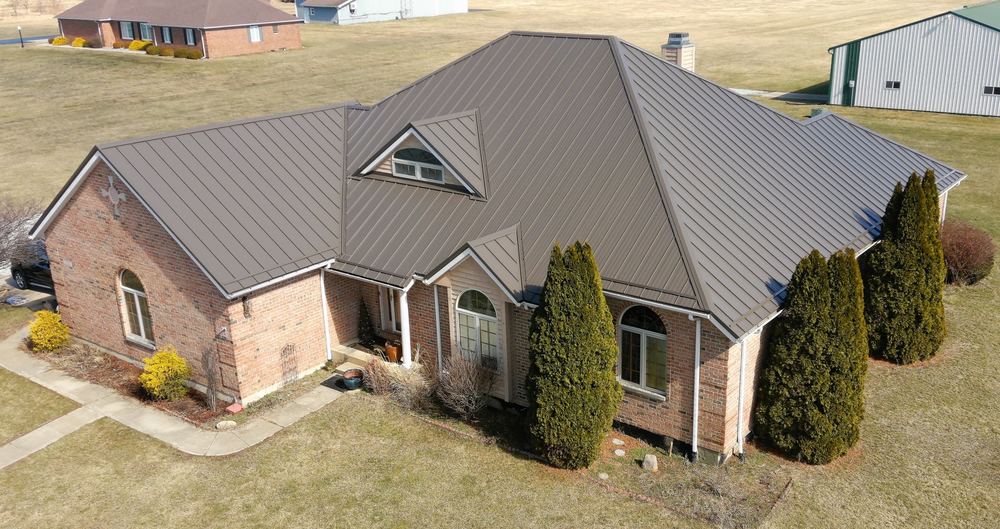 Steel Master Roofing install: goshen