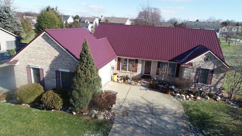 Steel Master Roofing install: south-bend - Exposed Fastener