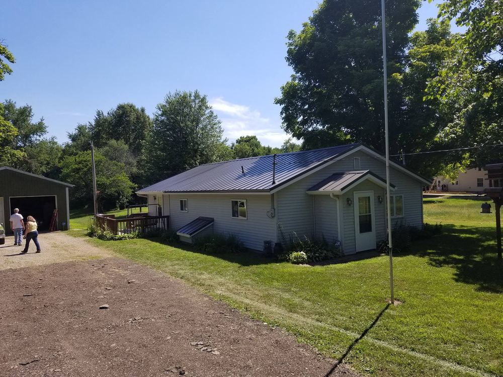 Steel Master Roofing install: niles - Concealed Fastener