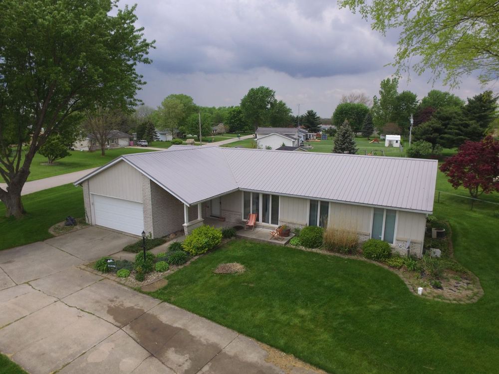 Steel Master Roofing install: elkhart - Install Progress