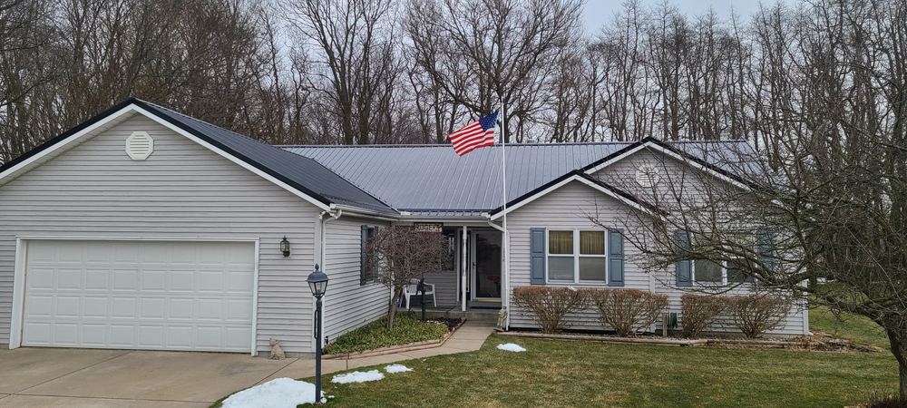 Steel Master Roofing install: Install Progress