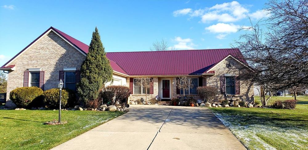 Steel Master Roofing install: south-bend - Exposed Fastener