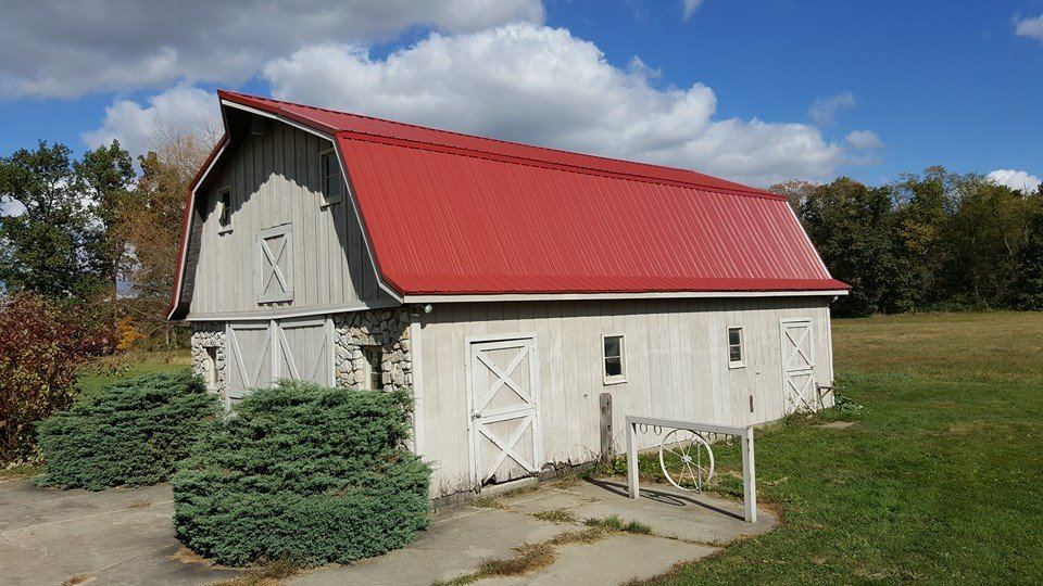 Steel Master Roofing install: goshen - Barndominium