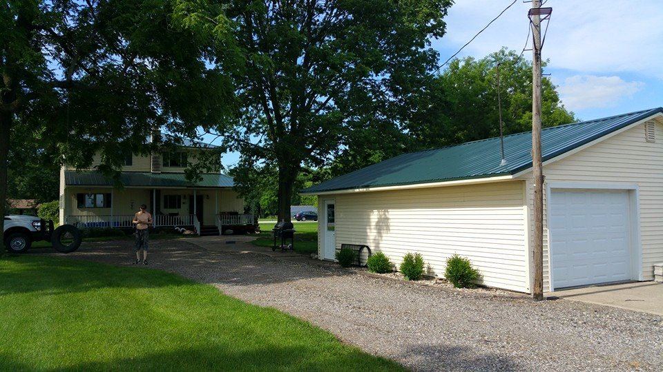 Steel Master Roofing install: middlebury - forest green