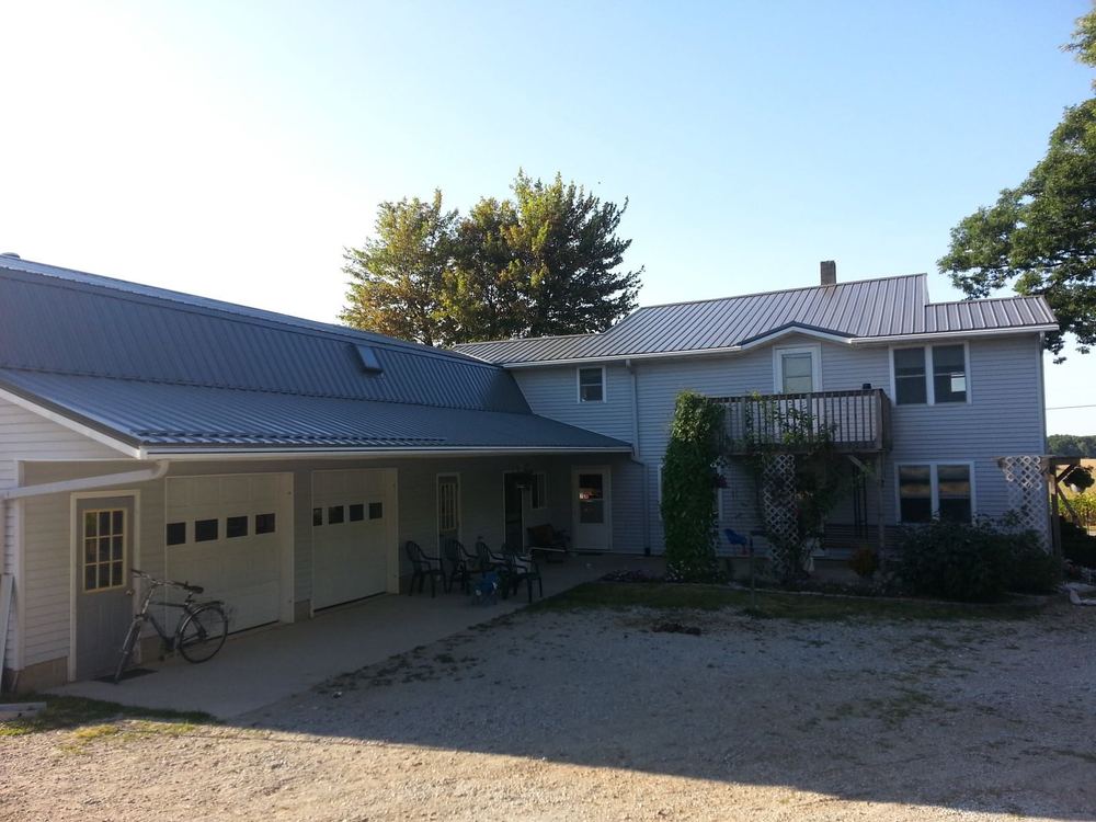 Steel Master Roofing install: middlebury