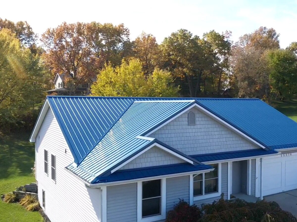 Steel Master Roofing install: Michiana - Standing Seam