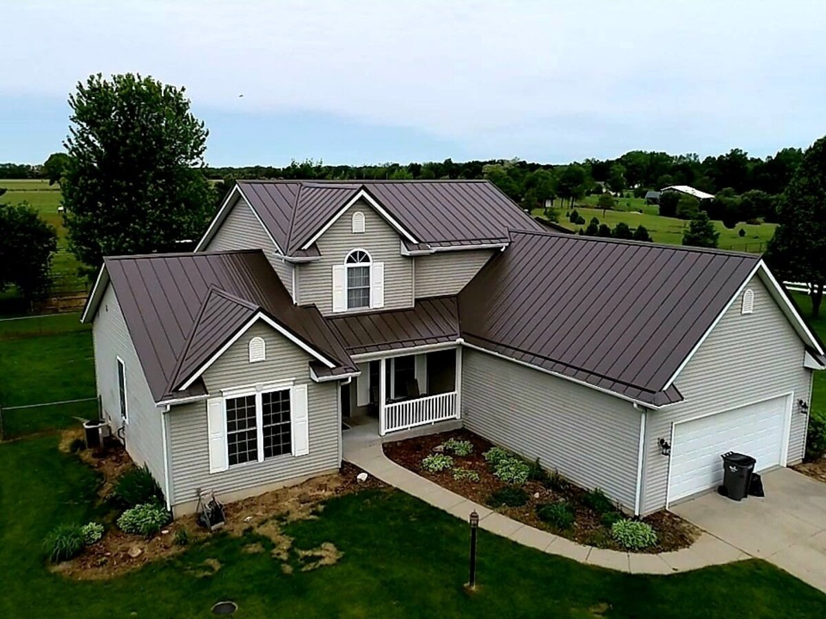 Steel Master Roofing install: Michiana - Standing Seam