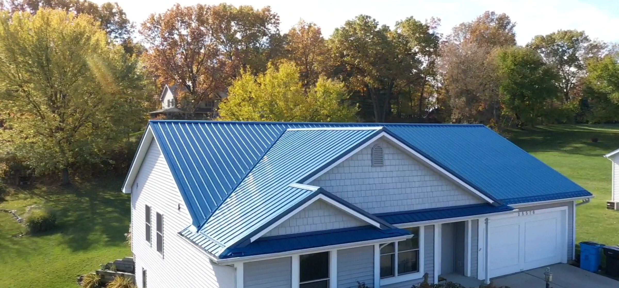 Steel Master Roofing installs metal roofs in Sturgis, MI